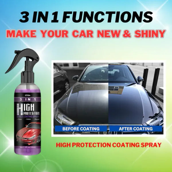 🔥 BUY 3 GET 2 FREE 🔥 Car Ceramic Coating Spray