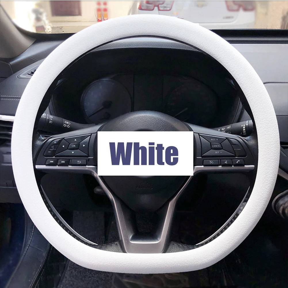Car Silicone Steering Wheel Cover - SAVVY LUXE