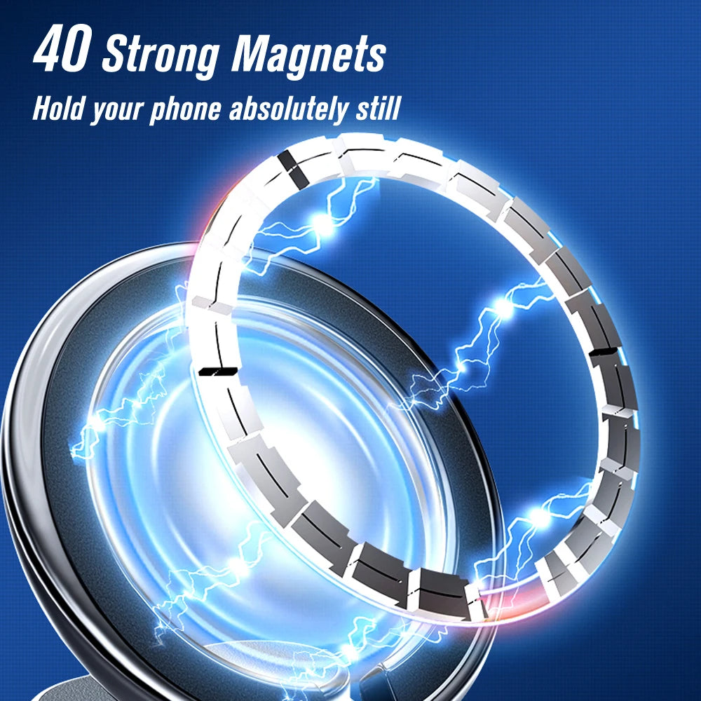 [BIG OFFER TODAY 50% OFF] Premium Magsafe Car Mount Magnetic Ring Holder