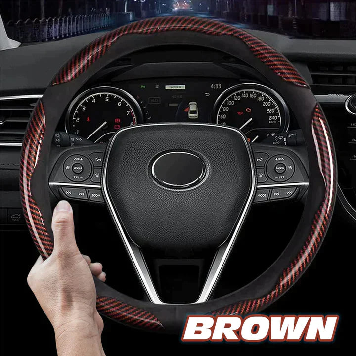 Premium Micro fiber Anti-Slip Car Steering Wheel Cover Universal Fit For All Car - SAVVY LUXE